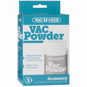 Vac U Lock Powder Lubricant Bx - iVenuss