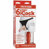 Ultra-realistic-7in Cock W-harness Bx - iVenuss