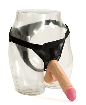 Ultra-realistic 8in Cock W-harness Bx - iVenuss