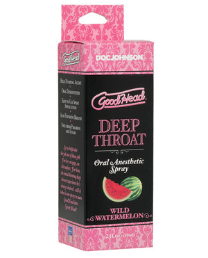 Goodhead Deep Throat Spray Watermelon 2 Fl Oz - iVenuss