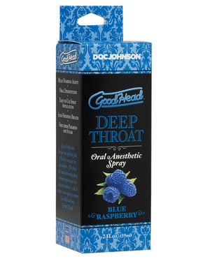 Goodhead Deep Throat Spray Blue Raspberry 2 Fl Oz - iVenuss