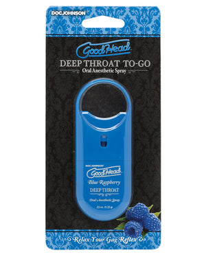 Goodhead Deep Throat Spray To Go Blue Raspberry - iVenuss