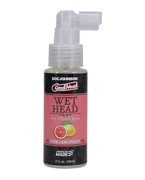 Goodhead Wet Head Dry Mouth Spray Pink Lemonade 2 Oz
