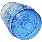 Main Squeeze Pop Off Optix Crystal Blue Stroker - iVenuss