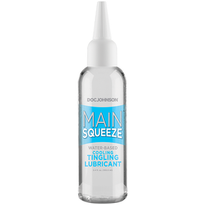Main Squeeze Cooling Tingling Water Based Lubricant 3.4 Oz - iVenuss