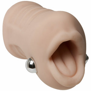 Sasha Gery Vibrating Deep Throat Stroker - iVenuss