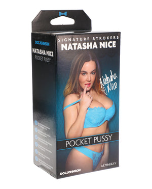 Signature Strokers Natasha Nice Ultraskyn Pocket Pussy Vanilla