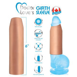 Girth Sleeve 2in Extra Girth Light Flesh 7in Trim-to-fit - iVenuss