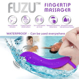 Fuzu Vibrating Rechargeable Fingertip Massager Purple - iVenuss