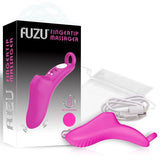 Fuzu Vibrating Rechargeable Fingertip Massager Pink - iVenuss