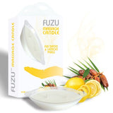 Fuzu Massage Candle Fiji Dates & Lemon Peel 4 Oz - iVenuss