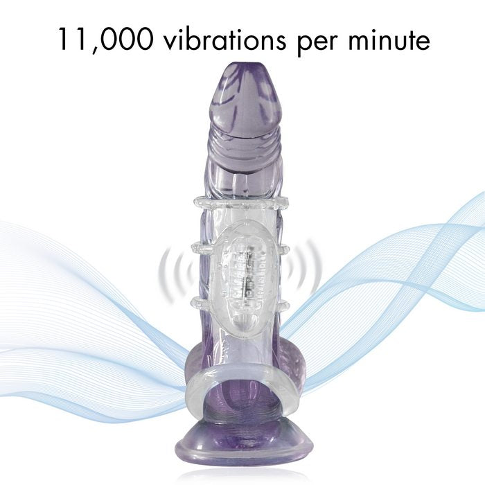 Doctor Love Zinger Vibrating Cock Cage Clear - iVenuss
