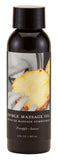 Massage Oil Edible Pineapple 2oz - iVenuss