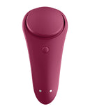 Satisfyer Sexy Secret Wine Red (net) (out Mid Aug)