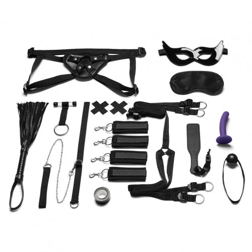 Everything You Need Bondage In-a-box 12pc Bedspreaders Set - iVenuss