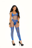 Opaque & Net Footless Bodystocking - iVenuss