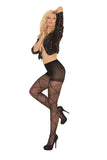 Sheer Panty Hose W-criss Cross Queen - iVenuss