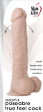 Adam & Eve Poseable True Feel Cock - iVenuss