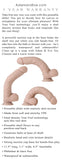 Adam & Eve Poseable True Feel Cock - iVenuss