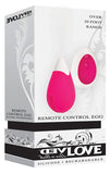 Rechargeable Egg Pink Vibrator Remote Control - iVenuss