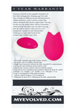 Rechargeable Egg Pink Vibrator Remote Control - iVenuss