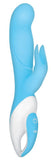 Raging Rabbit Rechargeable Silicone Small Blue - iVenuss