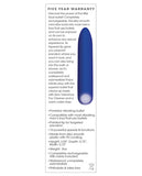 Blue Zt Rechargeable Bullet - iVenuss