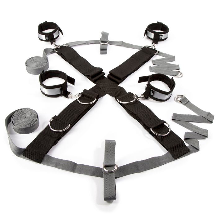 Over The Bed Cross Restraint Silver - iVenuss