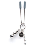 Fifty Shades Darker At My Mercy Beaded Chain Nipple Clamps - iVenuss