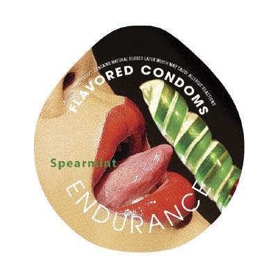Endurance Flavored 3pk Condoms-spearmint - iVenuss