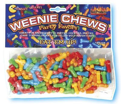 Weenie Chews Penis Candy 125pcs - iVenuss