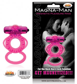 Magna Man Magnetic Ring Magenta - iVenuss
