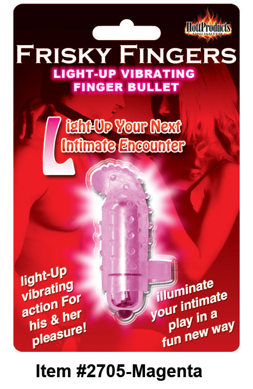 Light Up Frisky Finger Magenta - iVenuss