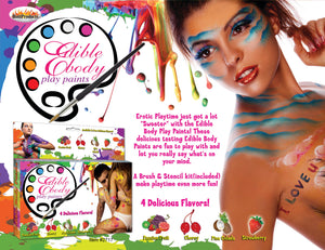 Edible Body Paints 4 Pack Box - iVenuss