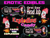 Head Job Oral Sex Candy Strawberry Red - iVenuss