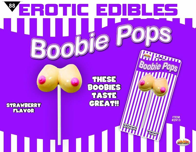 Boobie Pops Strawberry - iVenuss