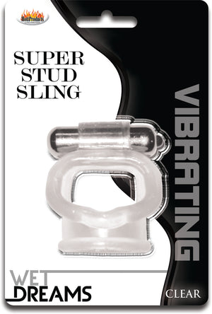 Wet Dreams Super Stud Sling Clear - iVenuss