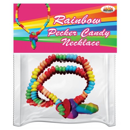 Rainbow Cock Candy Necklace - iVenuss