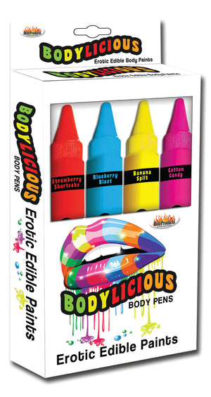 Bodylicious Edible Body Pens 4pk - iVenuss