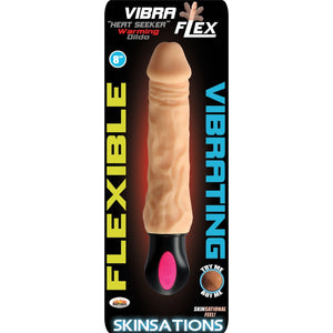 Skinsations Heat Seeker Flexible Warming Dildo 8 " - iVenuss