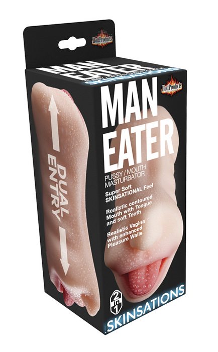 Skinsations Man Eater Pussy Mouth Masturbator - iVenuss