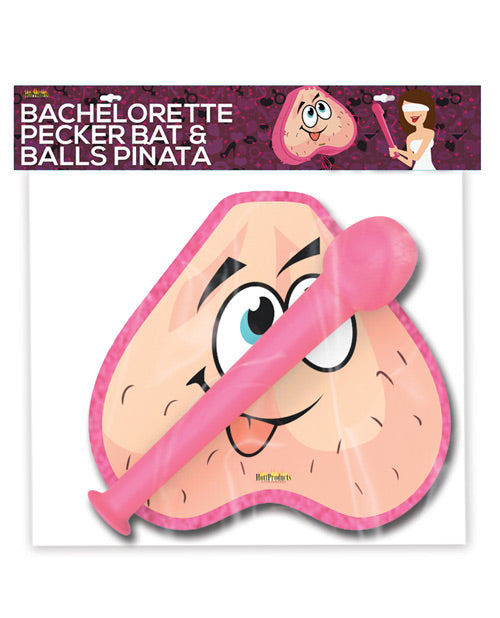 Pink Pecker Bat & Ball Bag Pinata Combo Pack - iVenuss