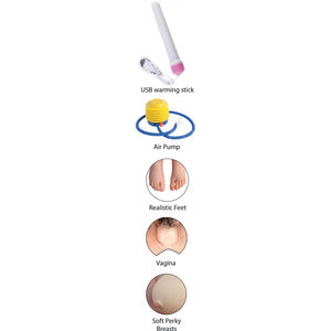 Fuck Friends Tiffany Love Doll W- 3 Orifices - iVenuss