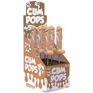 Cum Cock Pops Milk Chocolate 6pc Display - iVenuss