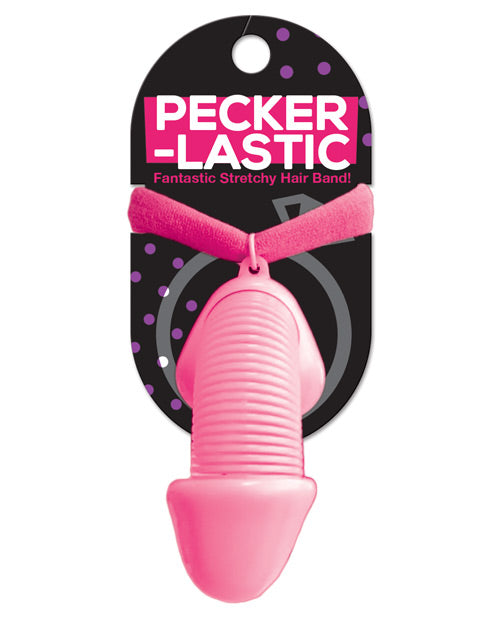 Pecker Lastick Hair Tie Pink - iVenuss