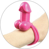 Pecker Lastick Hair Tie Pink - iVenuss