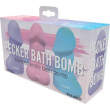 Pecker Bath Bomb 3pk Scented Lavender Rose & Ocean - iVenuss