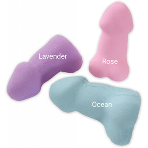 Pecker Bath Bomb 3pk Scented Lavender Rose & Ocean - iVenuss