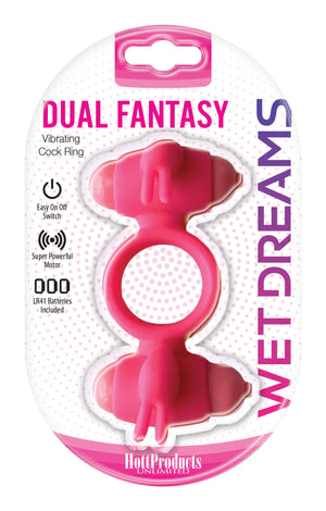 Wet Dreams Dual Fantasy Dual Cock Ring W- Dual Motors - iVenuss