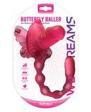 Wet Dreams Butterfly Baller Sex Harness W- Dildo & Dual Motors - iVenuss